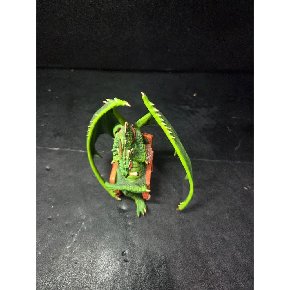 Hamilton Collection Foldin' Freddy, Hold'em or Fold'em Poker, Dragon Figure Flaw